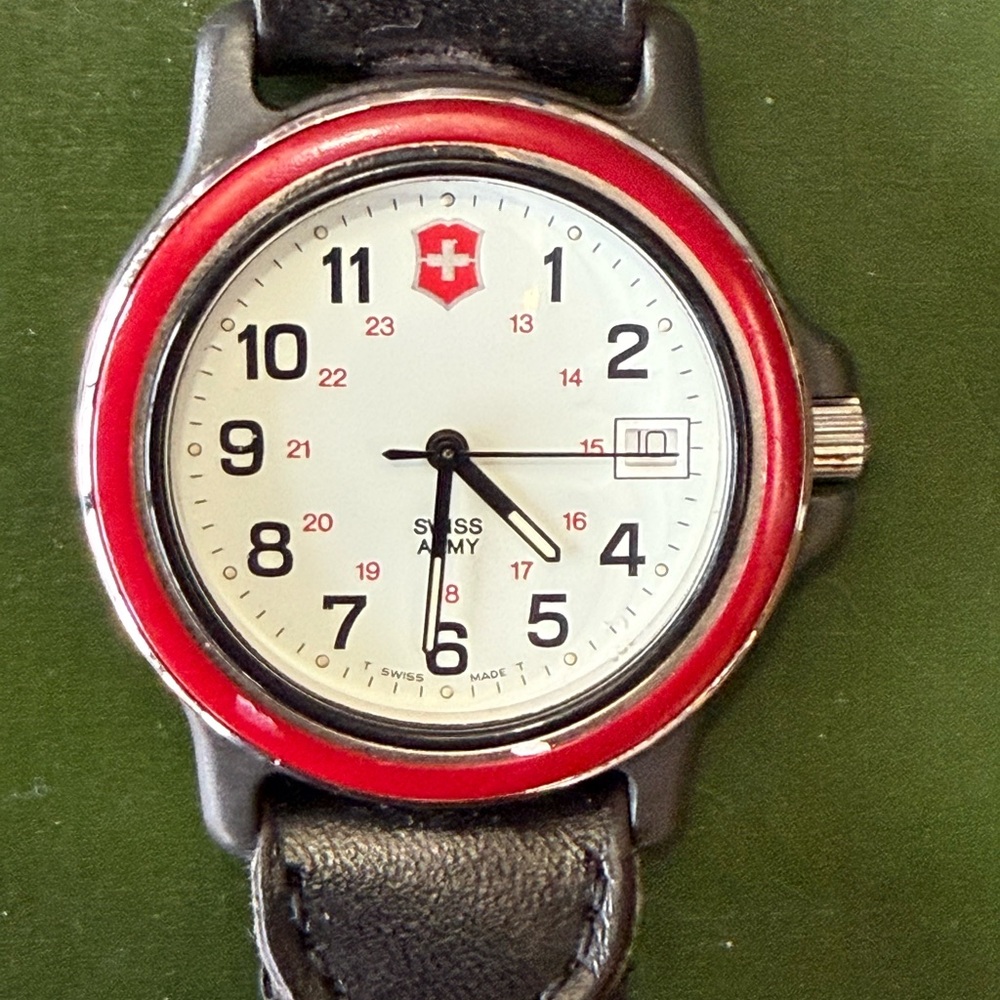 Swiss Army Women's Black and Red Watch